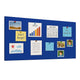 FeltPin Bulletin Board 120x60cm | Iris | 1 Pc