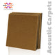 Acoustic Carpet Tiles | 50x50 cm | Sand Reef | 64 Sq Ft