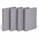 Fabric Acoustic Panel - 4x2 Ft, Grey