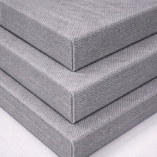 Fabric Acoustic Panel - 4x2 Ft, Grey