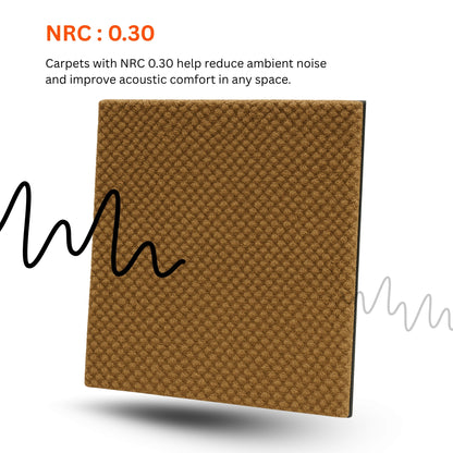 Acoustic Carpet Tiles | 50x50 cm | Sand Reef | 64 Sq Ft
