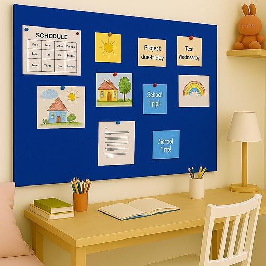 FeltPin Bulletin Board 120x60cm | Iris | 1 Pc