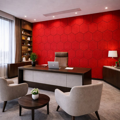 HexaFelt Bevelled Acoustic Panels | X-Mas | 7 Pcs