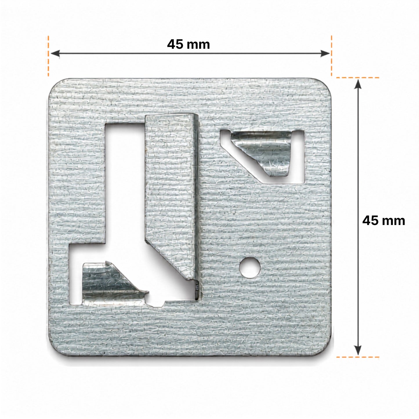 Aluminium Clip for Wooden Slat Panels