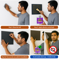 MMT Acoustix® Mirage Felt Acoustic Panels | Luxury Wall Acoustics with Premium Touch & Smooth CNC Grooves | 4x2 ft, 9mm Thick, NRC 0.50 | Soundproofing & Echo Control for Office, Living Room & Studio | Slide, Coorg
