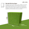 Echsorbix® PET Acoustic Wall Panels | Wasabi