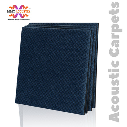Acoustic Carpet Tiles | 50x50 cm | Marine Blue | 64 Sq Ft