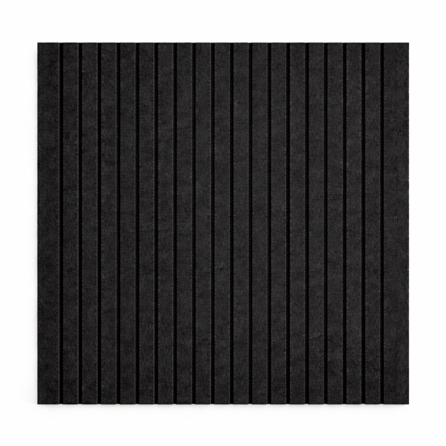 Slats Felt Acoustic Panels 30×30 cm Panels Ash Set of 8