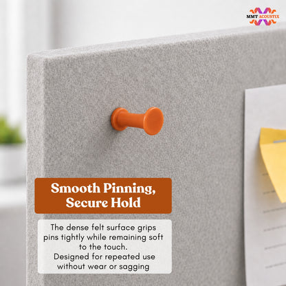FeltPin Bulletin Board 30x30cm | Pumice