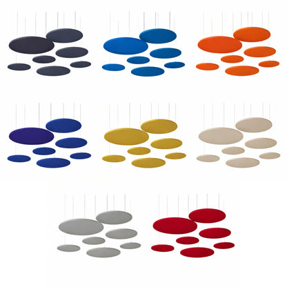 Acoustic Ceiling Clouds, Circle, 8 pcs