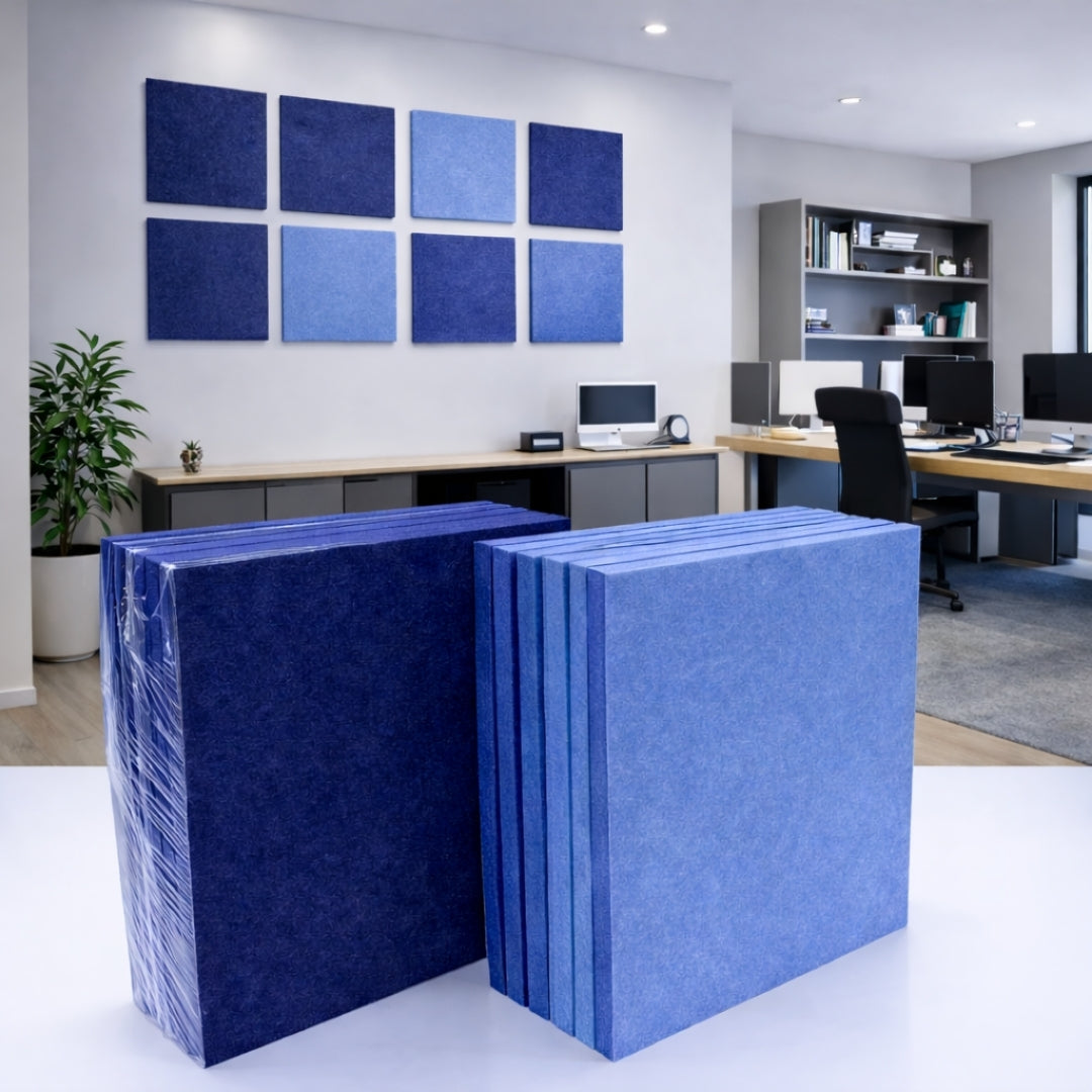 Felt PET Acoustic Panel | Office & Home Acoustics  | Arctic Blue