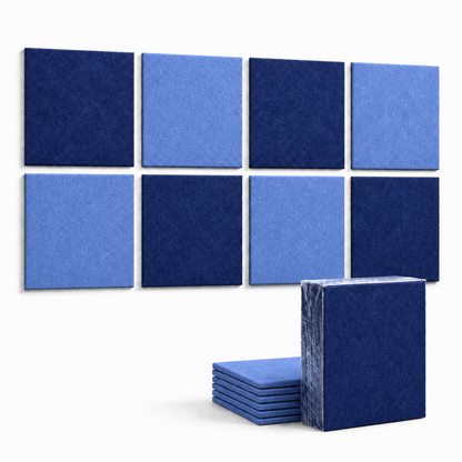 Felt PET Acoustic Panel | Office & Home Acoustics | Arctic Blue