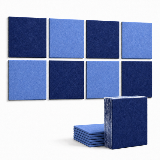 Felt PET Acoustic Panel | Office & Home Acoustics | Arctic Blue