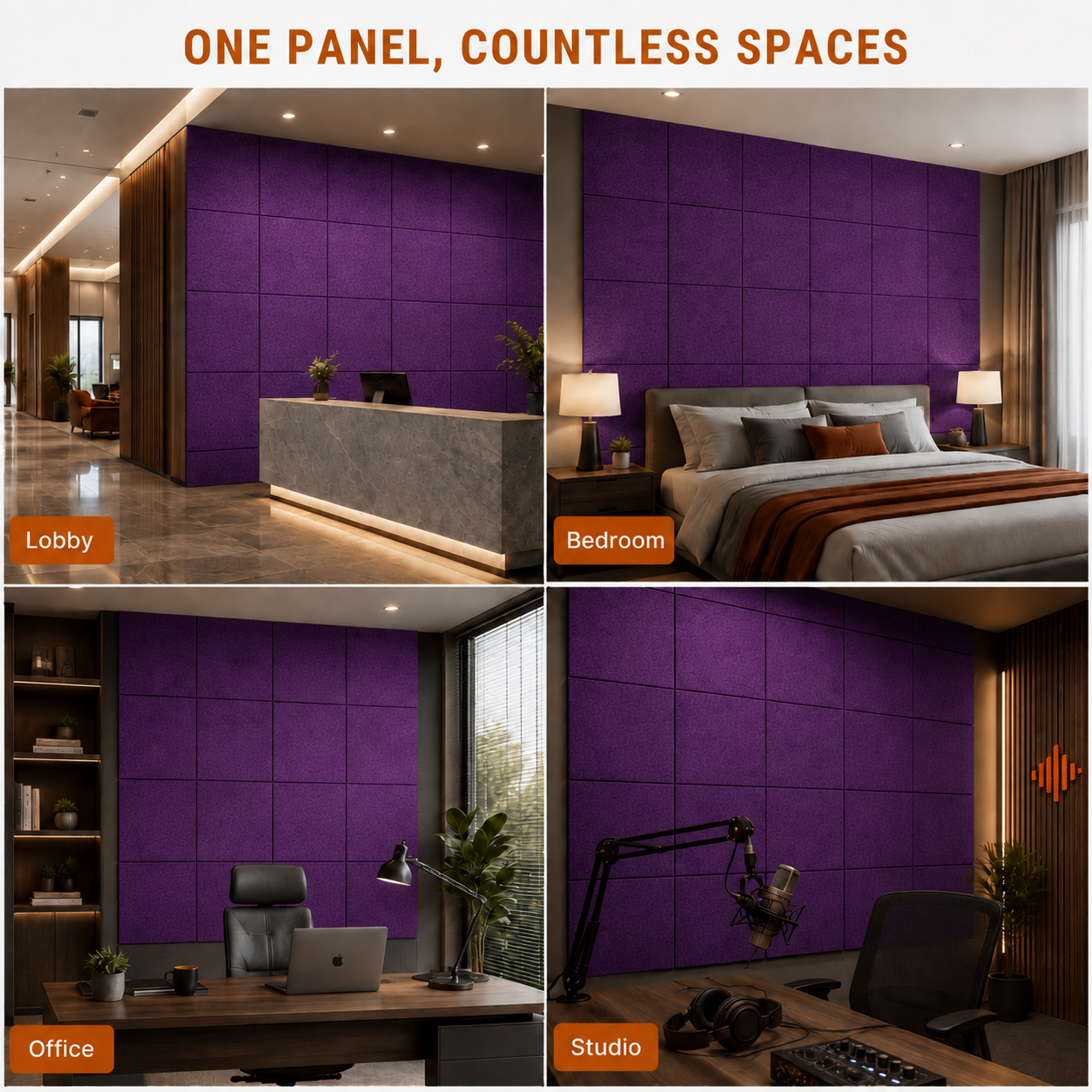 Felt PET Acoustic Panel | Office & Home Acoustics | Berry