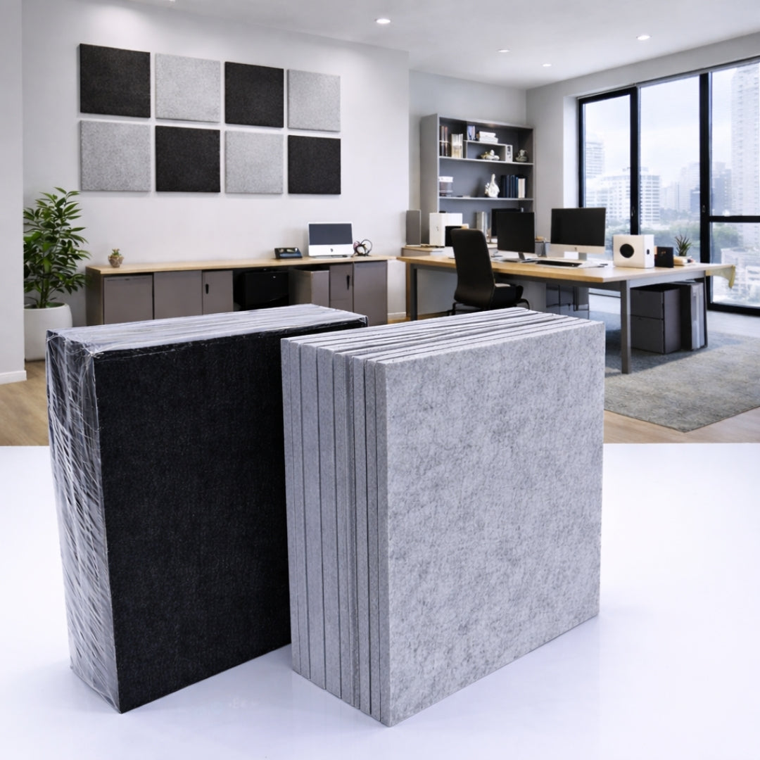 Felt PET Acoustic Panel | Office & Home Acoustics  | Carbon