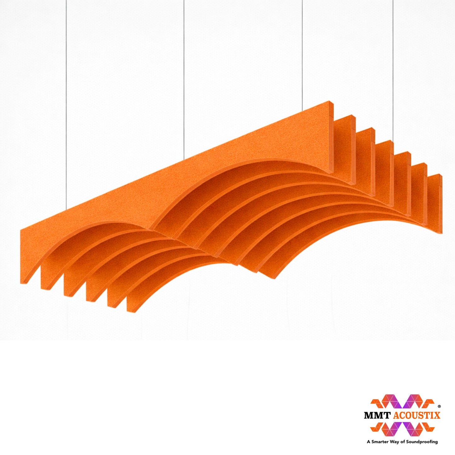 Acoustic Ceiling Baffles, Flow, 8 pcs