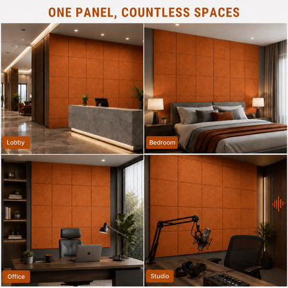 Felt PET Acoustic Panel | Office & Home Acoustics | Carrot