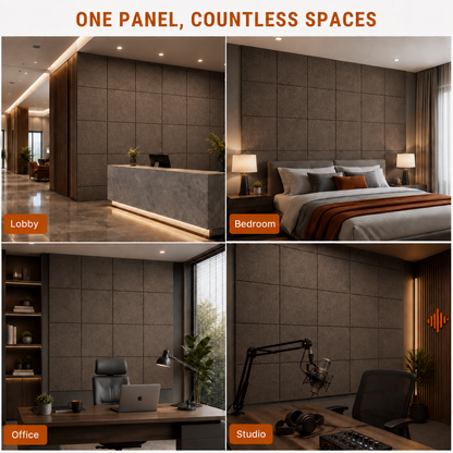 Felt PET Acoustic Panel | Office & Home Acoustics | Coorg