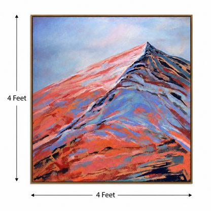 Summit Blaze – Printed Canvas Felt Acoustic Panel (4 X 4)
