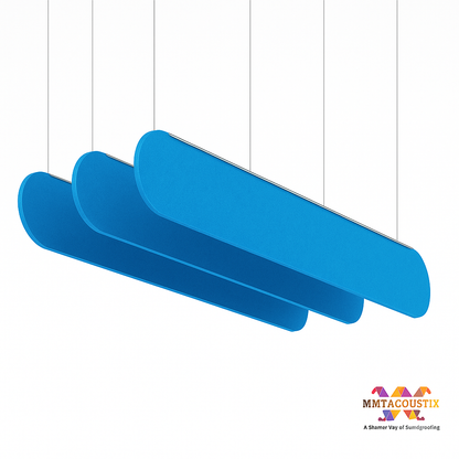 Acoustic Ceiling Baffles, Velora, 8 pcs