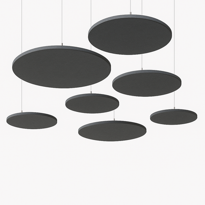 Acoustic Ceiling Clouds, Circle, 8 pcs