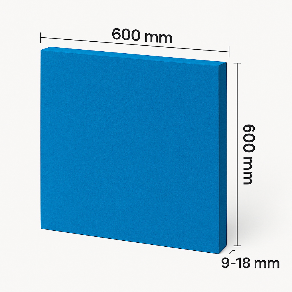 Acoustic Ceiling Clouds, Square, 8 pcs