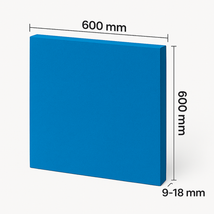 Acoustic Ceiling Clouds, Square, 8 pcs