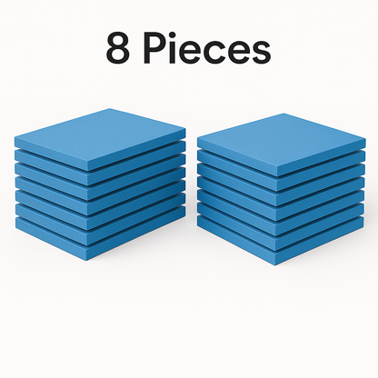 Acoustic Ceiling Clouds, Square, 8 pcs