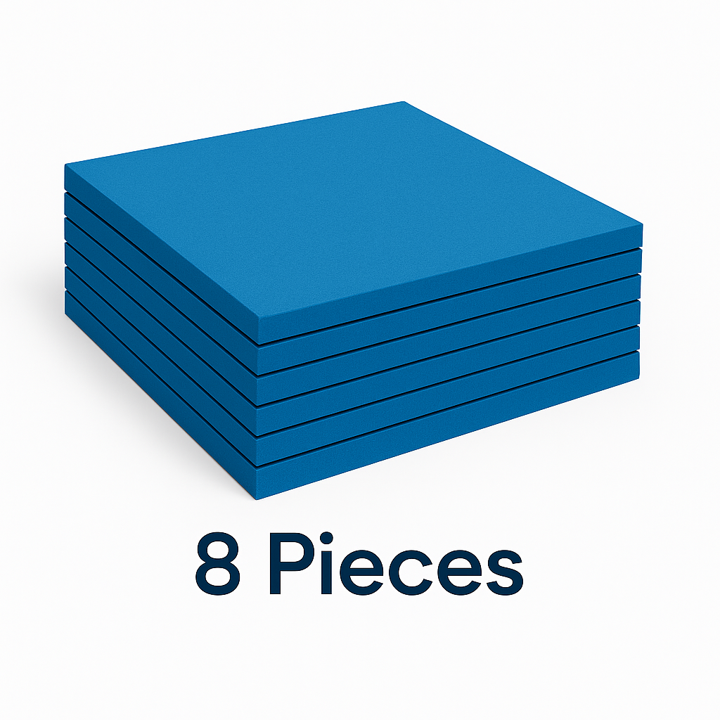 Acoustic Ceiling Clouds, Square, 8 pcs