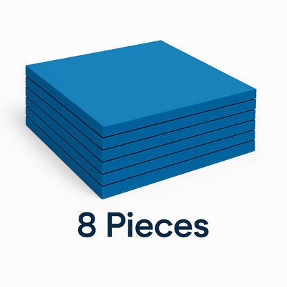 Acoustic Ceiling Clouds, Square, 8 pcs