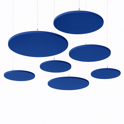 Acoustic Ceiling Clouds, Circle, 8 pcs