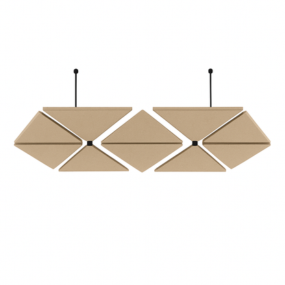 Acoustic Ceiling Clouds, Triangle, 8 pcs