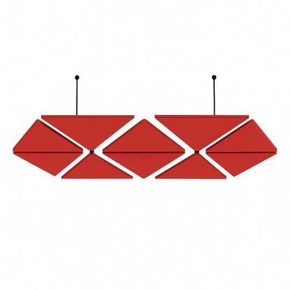 Acoustic Ceiling Clouds, Triangle, 8 pcs