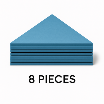 Acoustic Ceiling Clouds, Triangle, 8 pcs