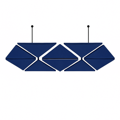 Acoustic Ceiling Clouds, Triangle, 8 pcs