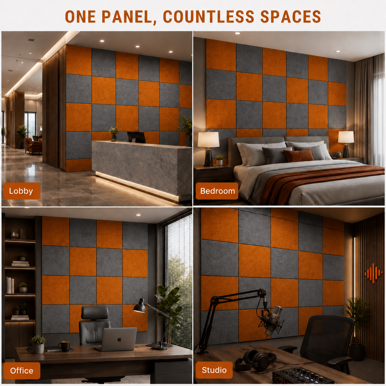 Felt PET Acoustic Panel | Office & Home Acoustics | Harvest