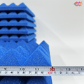 Pyramid Acoustic Foam Panel 2" | 1 x 1 Feet | European Blue