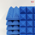 Pyramid Acoustic Foam Panel 2" | 1 x 1 Feet | European Blue