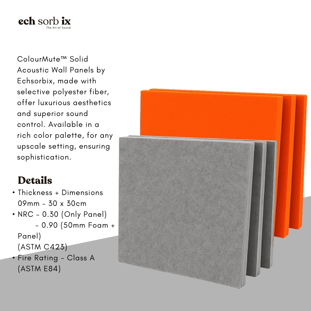 ColourMute PET Acoustic Panel | Lava