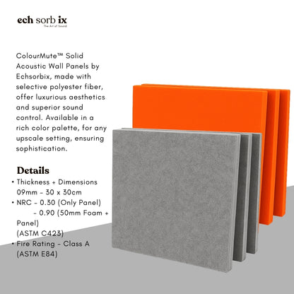 ColourMute PET Acoustic Panel | Lava