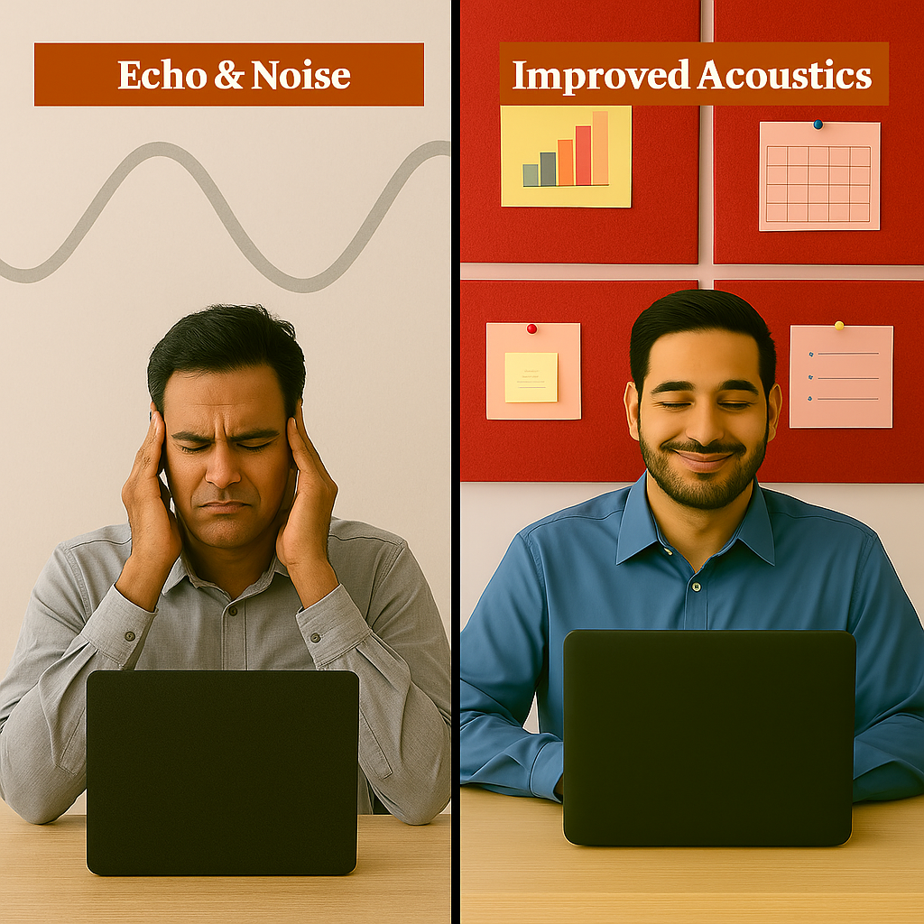 FeltPin Bulletin Board 30x30cm | X-Mas