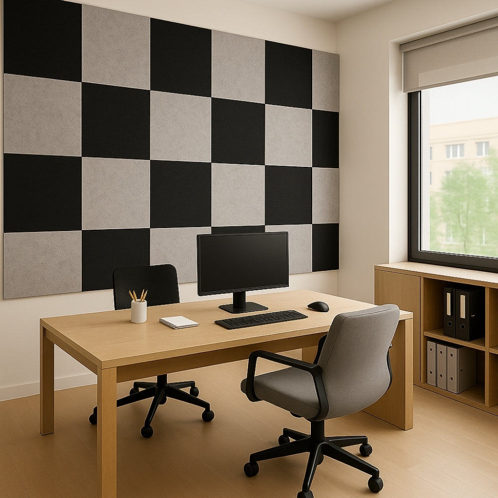 ColourMute PET Acoustic Panel | Carbon