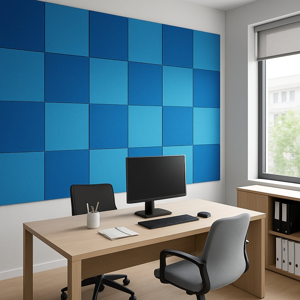 ColourMute PET Acoustic Panel | Arctic Blue