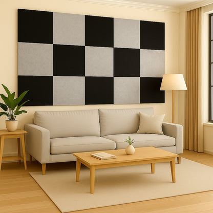 ColourMute PET Acoustic Panel | Carbon