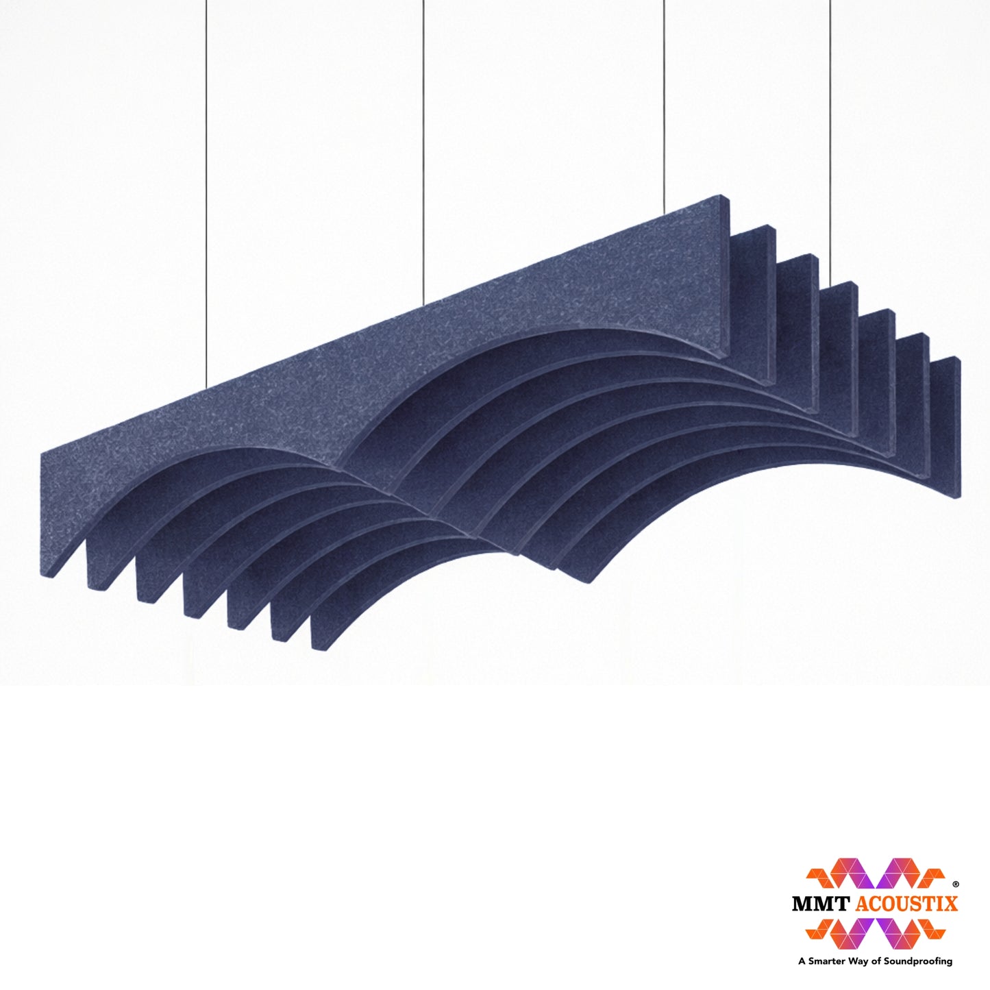 Acoustic Ceiling Baffles, Flow, 8 pcs
