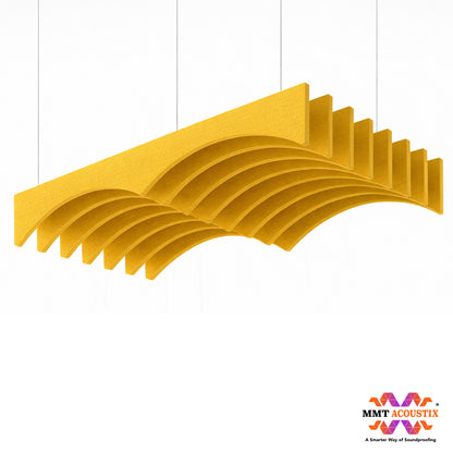 Acoustic Ceiling Baffles, Flow, 8 pcs