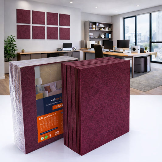 Felt PET Acoustic Panel | Office & Home Acoustics  | Wine