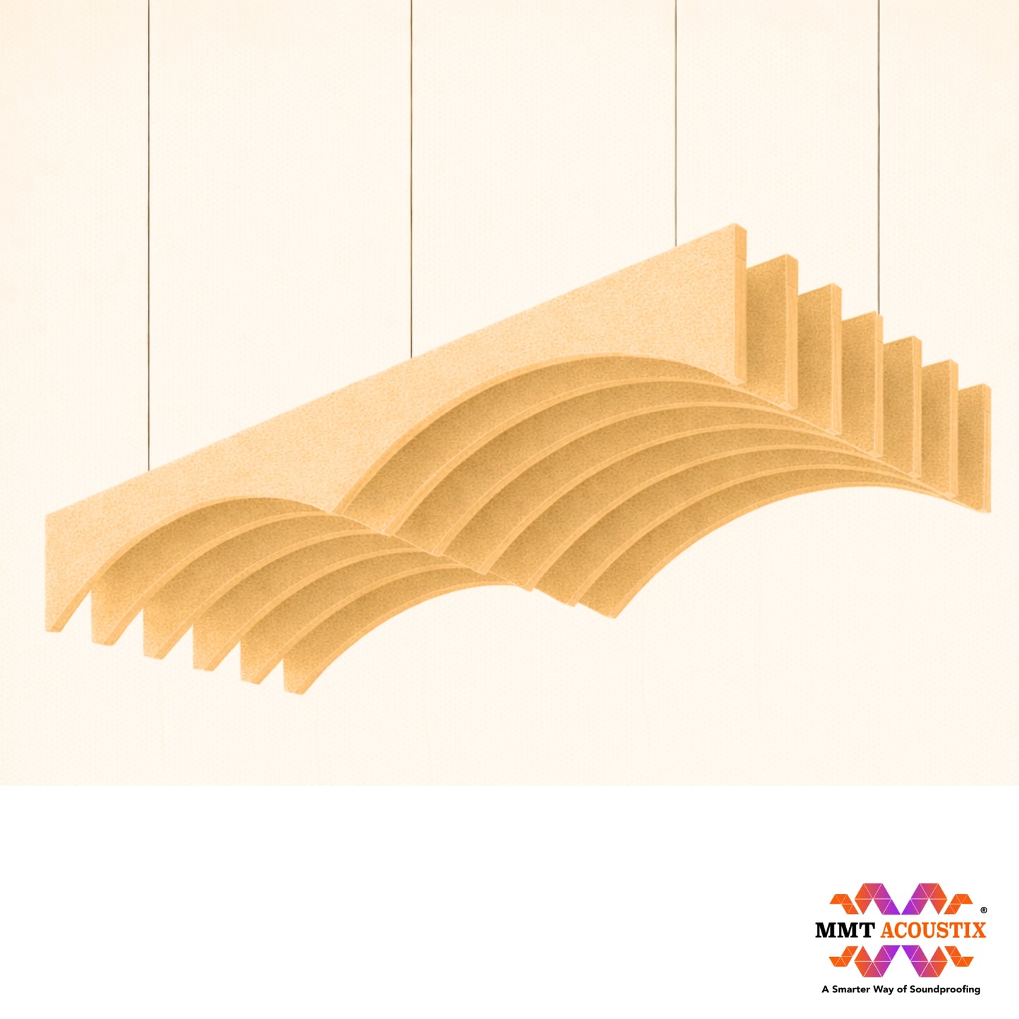 Acoustic Ceiling Baffles, Flow, 8 pcs