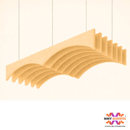 Acoustic Ceiling Baffles, Flow, 8 pcs