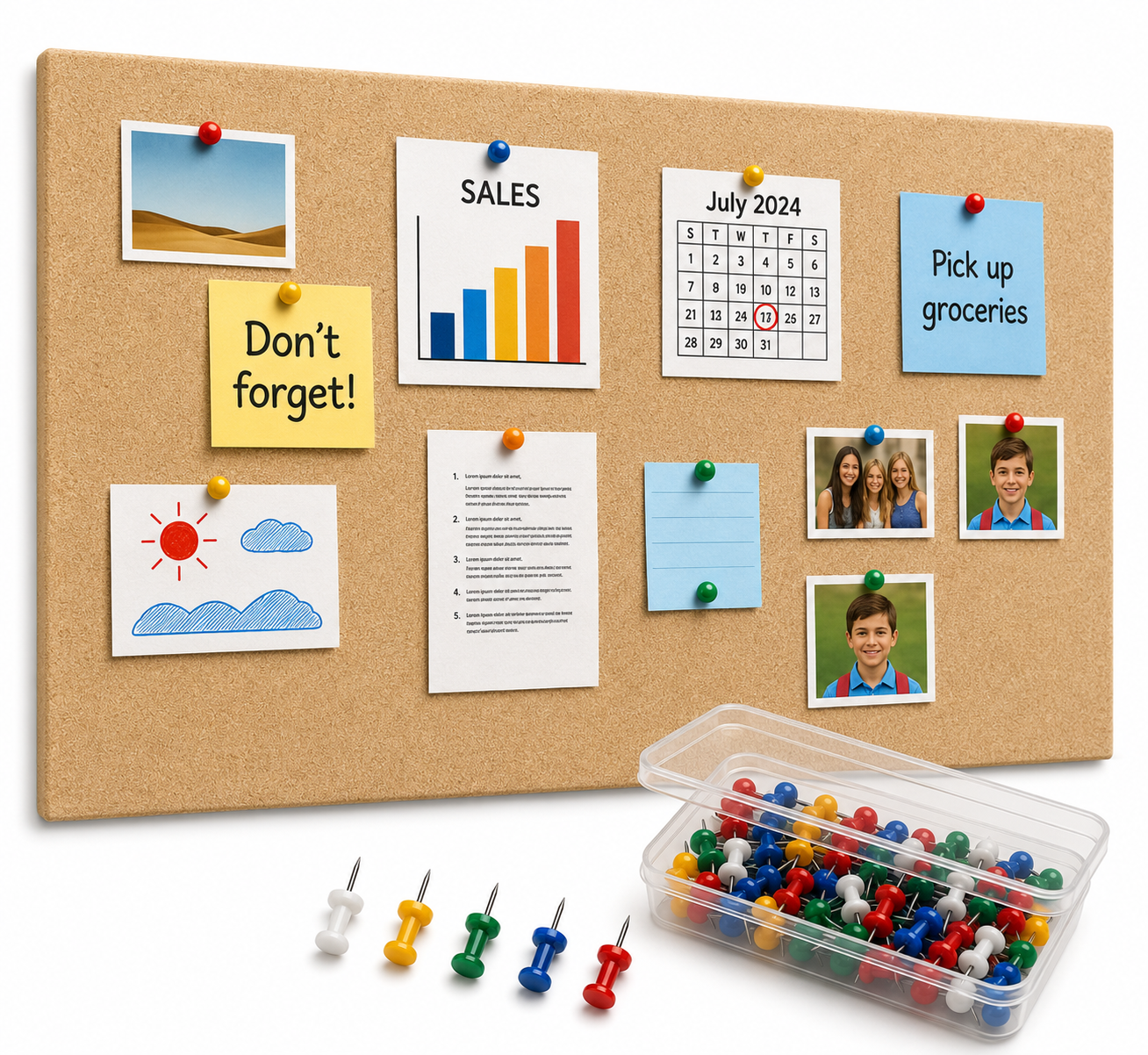 MMT Acoustix FeltPin acoustic bulletin board 4x2 ft in Arabian Sand
